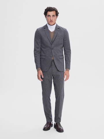 SELECTED HOMME Slim fit Colbert 'Aitor' in Blauw