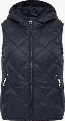 DreiMaster Maritim Bodywarmer in Blauw: voorkant