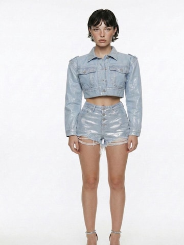 HOLLY LOLLY Slimfit Jeans in Blauw: voorkant