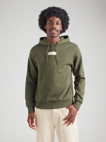 JACK & JONES Sweatshirt 'JJPan' i grøn: forside
