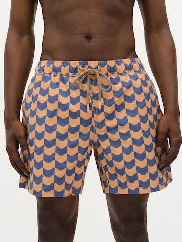 Scalpers Badeshorts 'Scoliver' in Orange