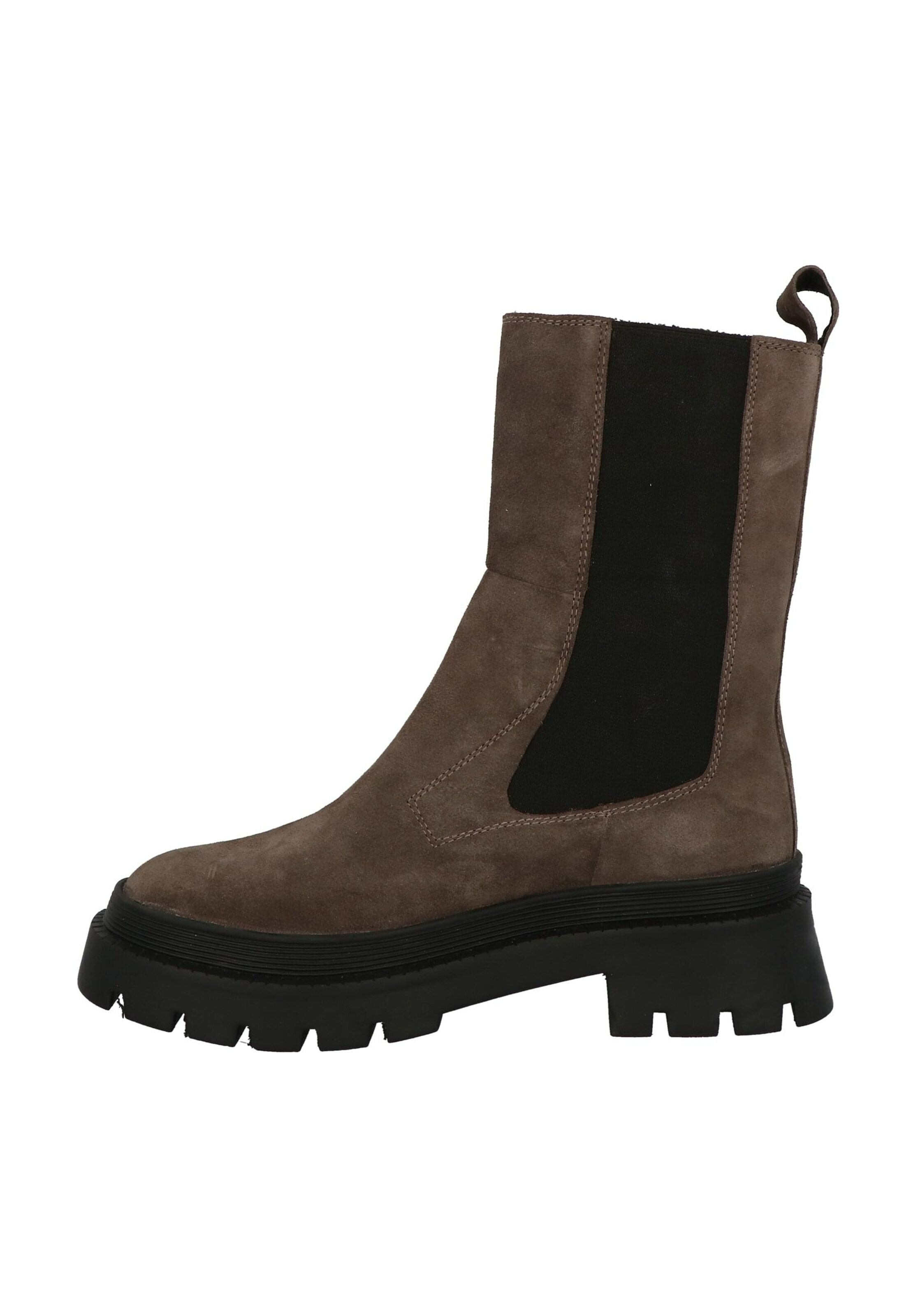 TOM TAILOR Chelsea boots in Grijs: voorkant