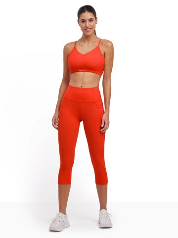 FALKE Medium Support Sports Bra in Orange