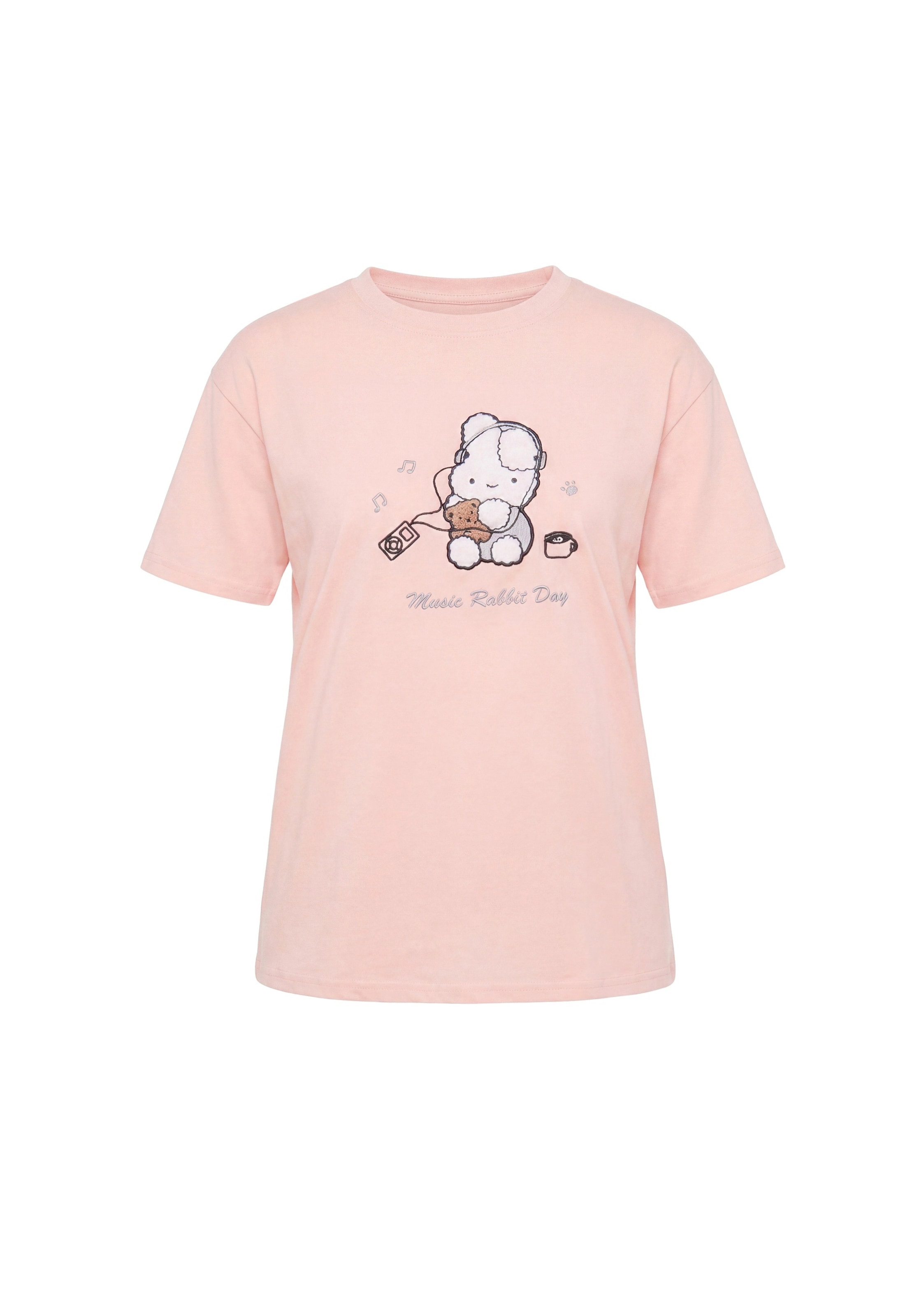 T-shirt 'Pop' MYMO en rose : devant