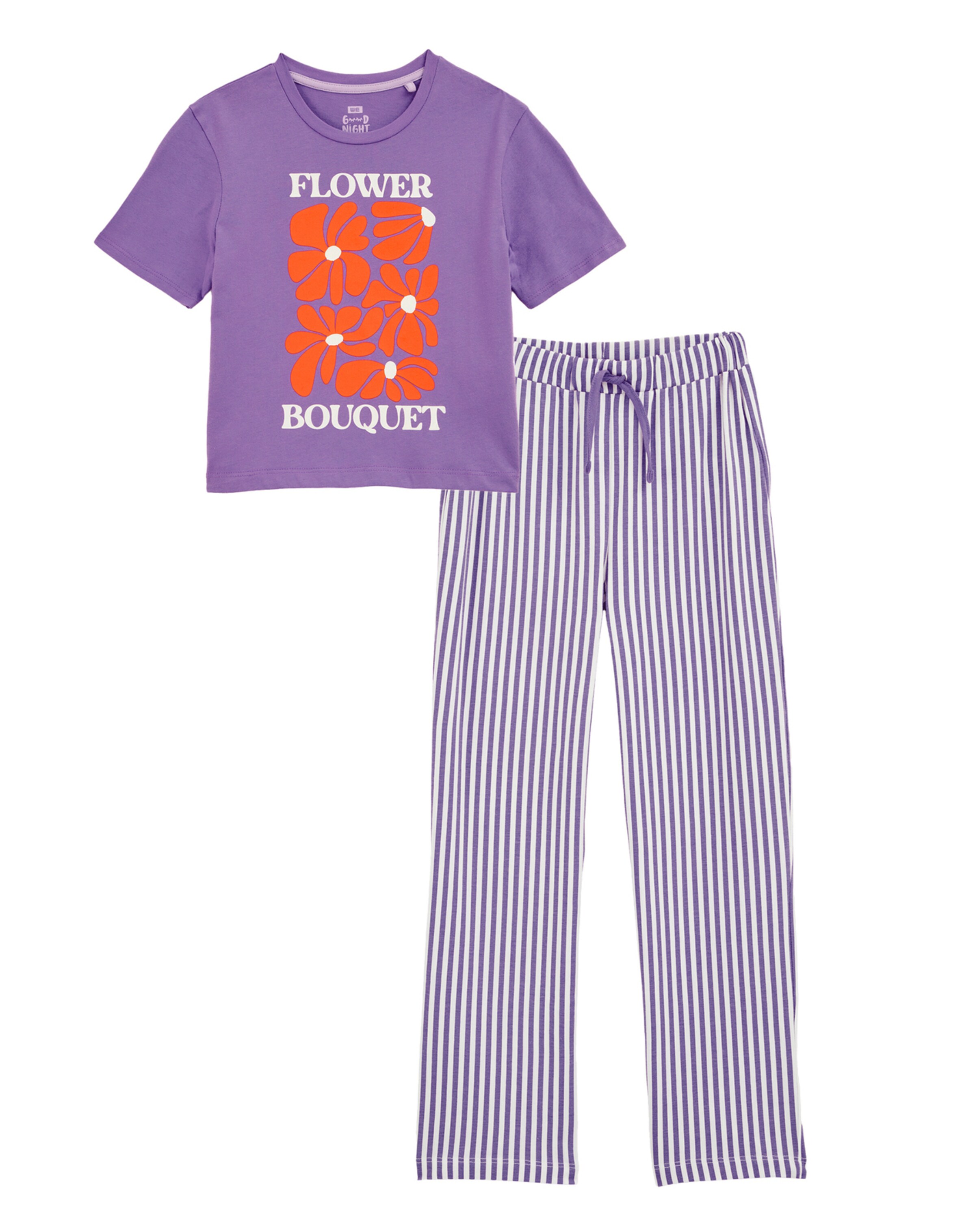 WE Fashion Ruhák alváshoz - lila: elől