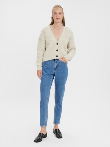 VERO MODA Knit Cardigan 'Winnie' in Beige