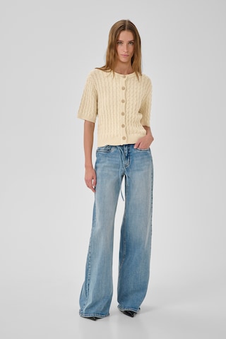 My Essential Wardrobe Knit cardigan 'Diva' in Brown