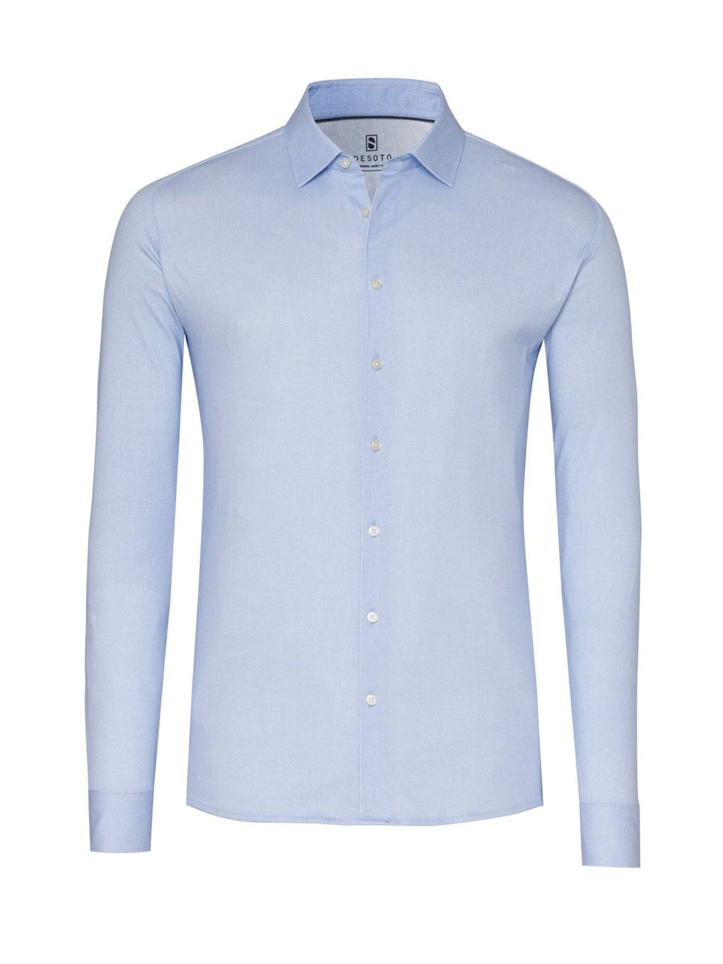 Chemise DESOTO en bleu : devant
