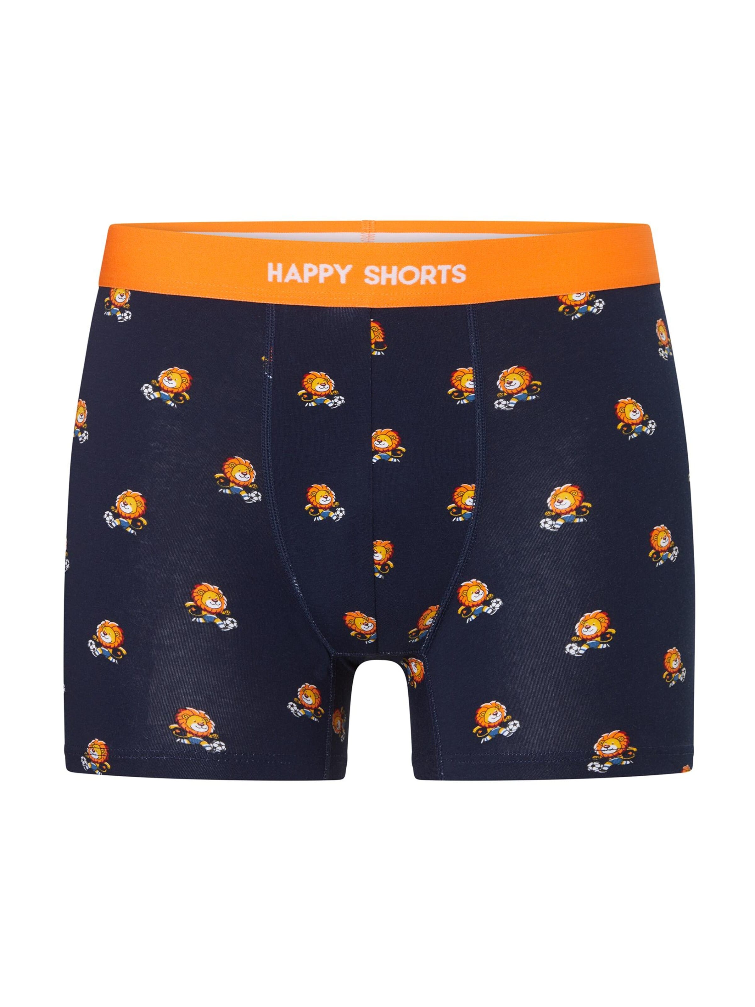 Boxers Happy Shorts en orange