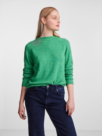 PIECES Sweter 'JULIANA' w kolorze zielony