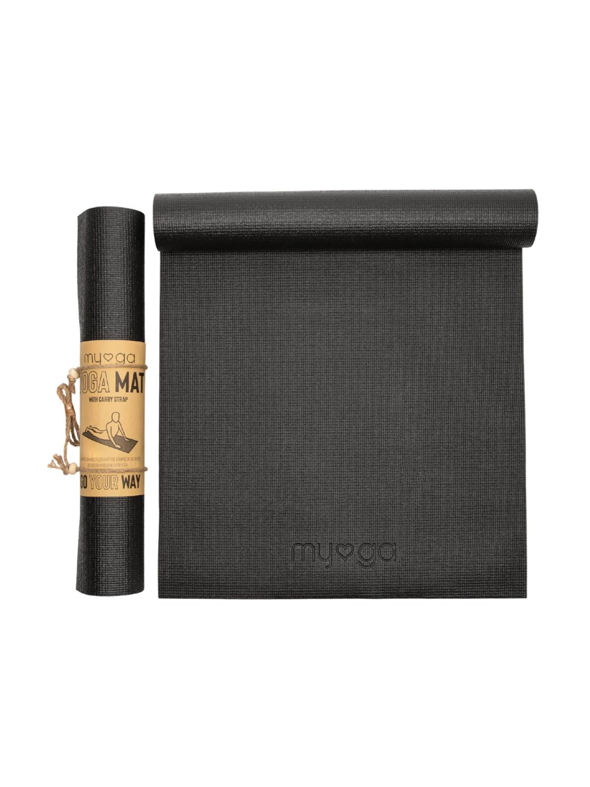myga Mat 'Yogamatte - Schwarz' in Black