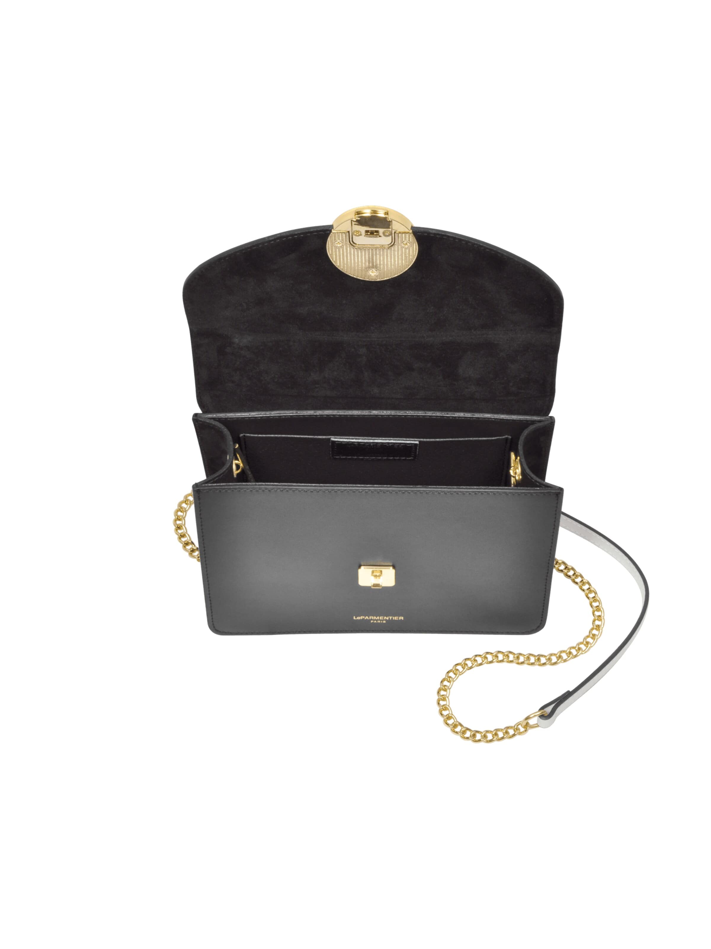 LeParmentier - Bolso de mano 'New Ondina' en negro