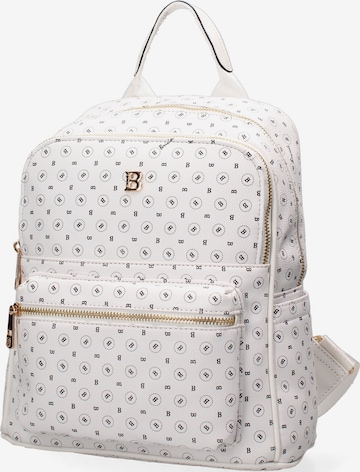 Briciole Backpack in White: front