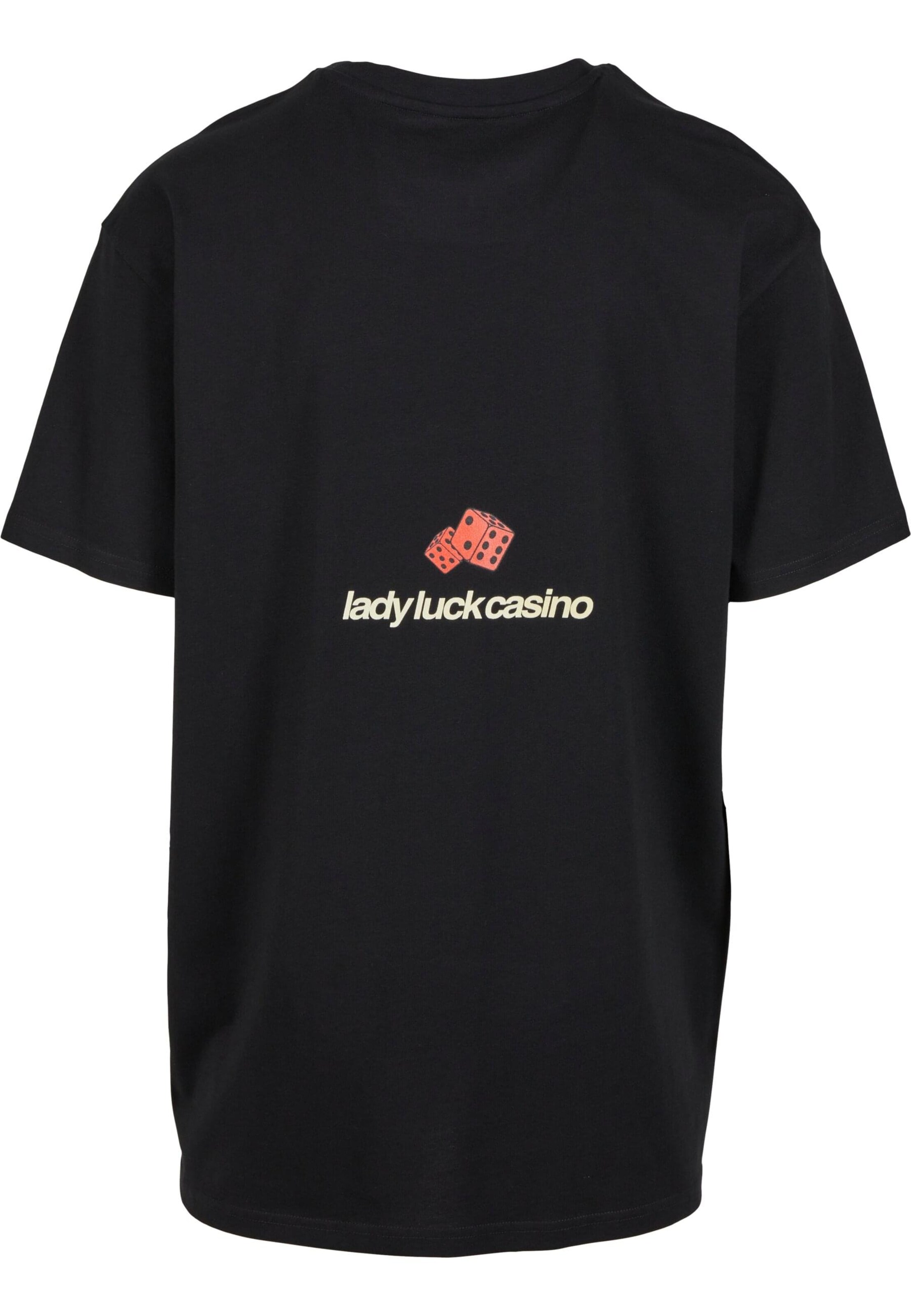 Mister Tee Póló 'Lady Luck' - fekete