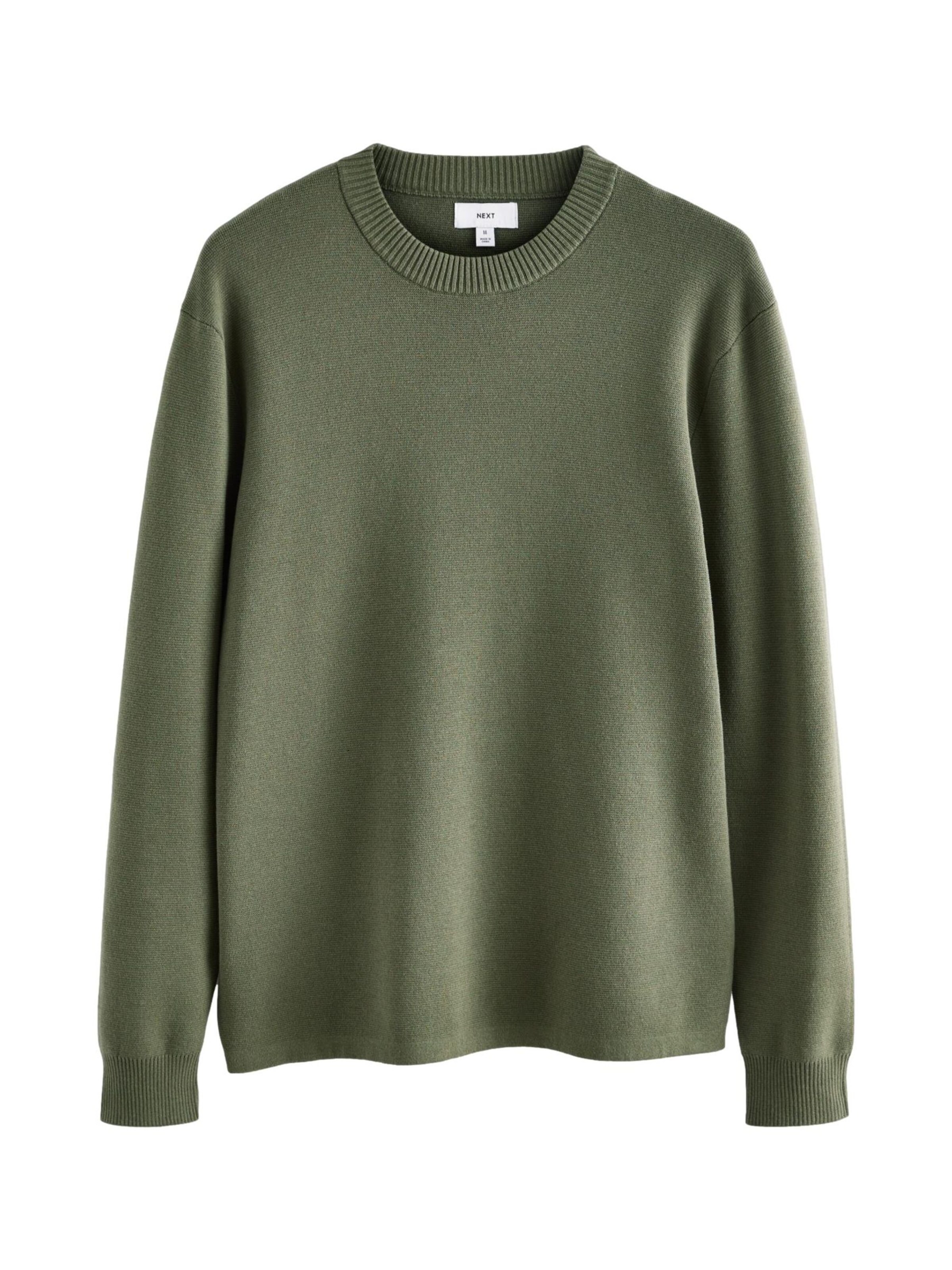 Next Sweter w kolorze zielony: przód