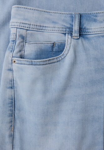 Street One Studio Wide Leg Jeans in Blau