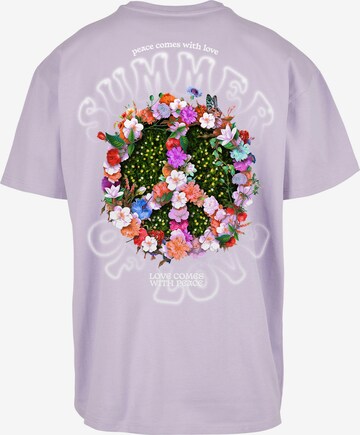 Mister Tee - Camiseta 'Summer Of Love' en lila