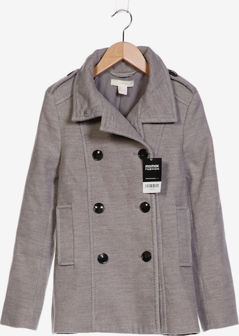 H&M Jacket & Coat in XS in Grey: front