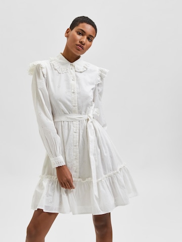SELECTED FEMME Shirt Dress 'Rody' in White