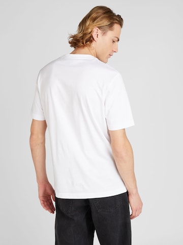 T-Shirt 'Bossticket' BOSS Orange en blanc