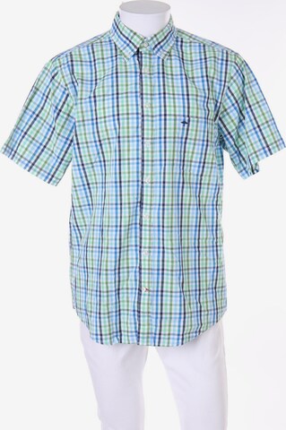 FYNCH-HATTON Button Up Shirt in L in Green: front