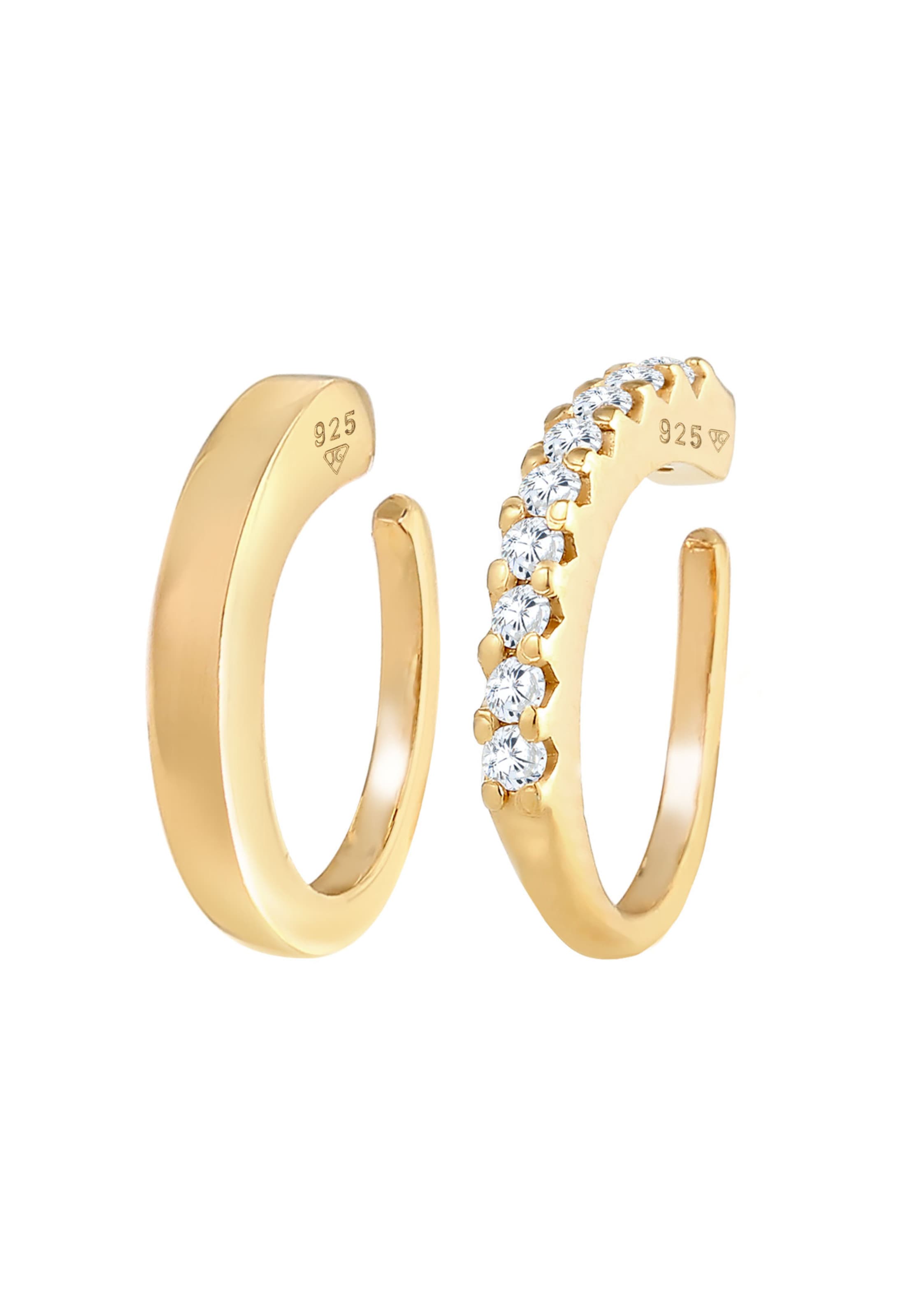 ELLI Серьги в Золотой: спереди