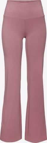 LASCANA ACTIVE Workout Pants in Pink: front