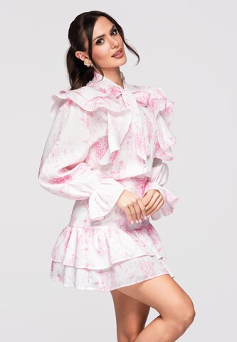 Ombre Bluse 'OW-SH-E0001' in Pink