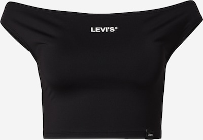 LEVI'S ® Top 'Graphic Bardot Tank' in schwarz / weiß, Produktansicht