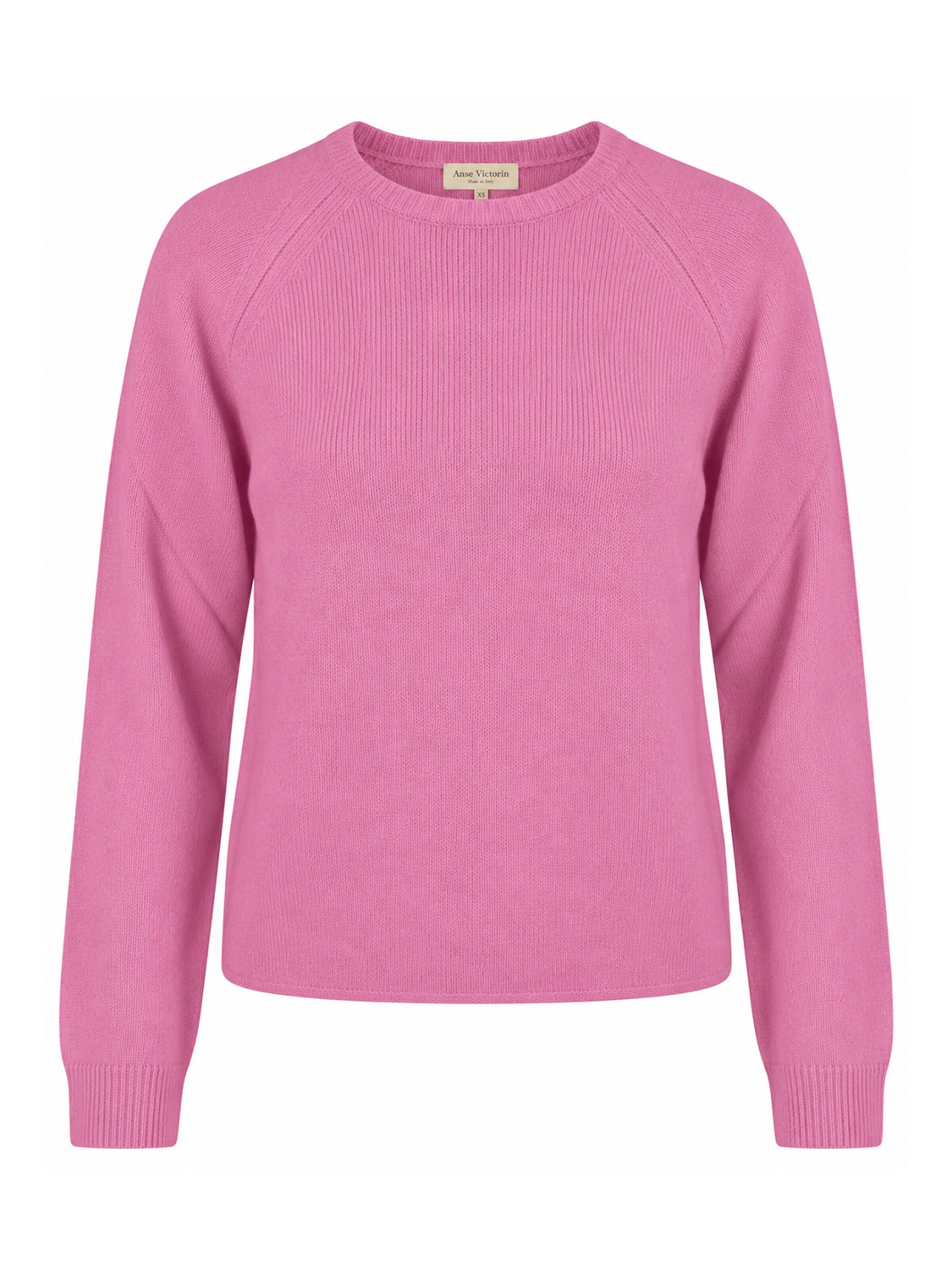Anse Victorin Pullover 'Elaine' in Pink: Vorderseite