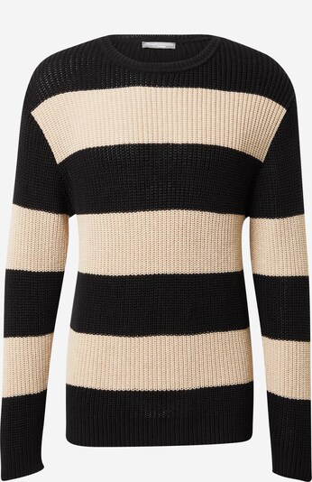 Guido Maria Kretschmer Men Pullover 'Tyler' em bege / preto, Vista do produto