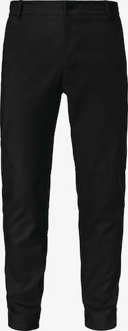 Effilé Pantalon outdoor Schöffel en noir : devant