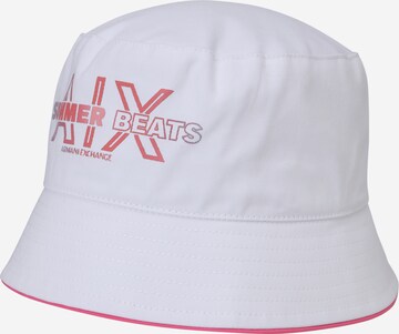 ARMANI EXCHANGE Hat in White