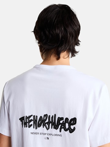 THE NORTH FACE Тениска в бяло