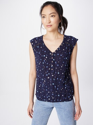 Ragwear Blouse 'Saltty' in Blauw: voorkant