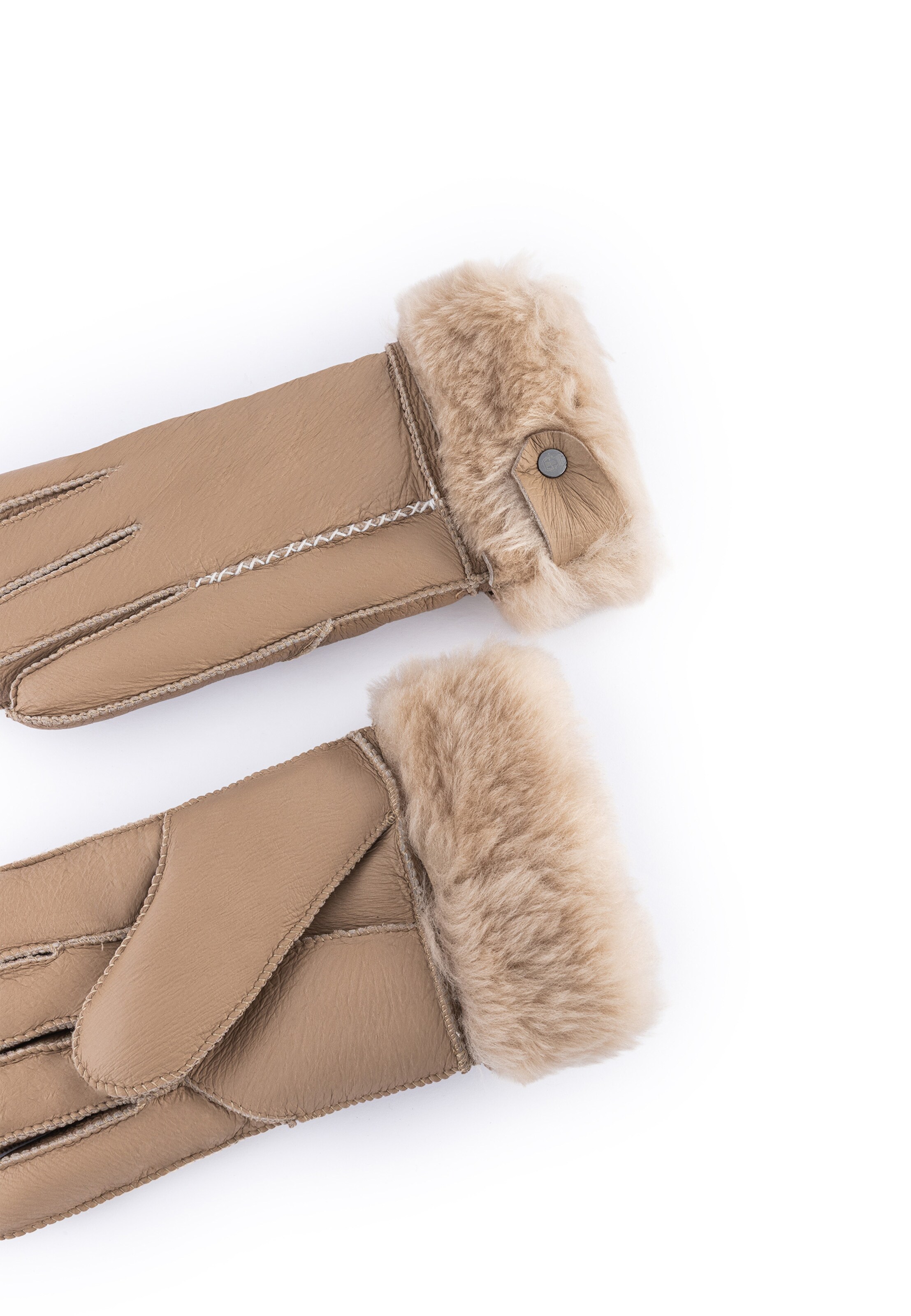 Mezzoguanti 'VIK' di Roeckl in beige