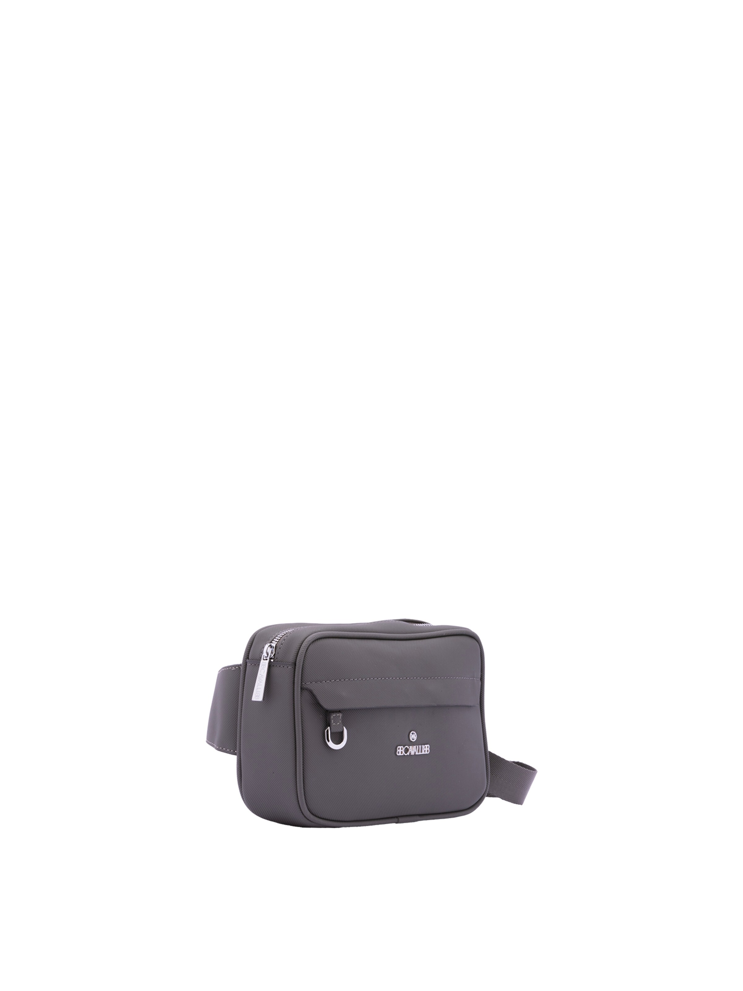 Marsupio 'Marsupio B Cavalli con zip e tracolla regolabile - 23x15x6 cm' di B. Cavalli in grigio