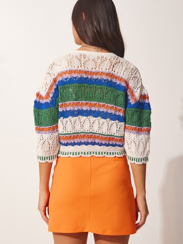 Happiness İstanbul Πλεκτή ζακέτα σε μπεζ