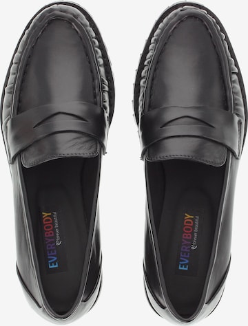 Everybody Slipper 'NORINA' in Schwarz: Vorderseite