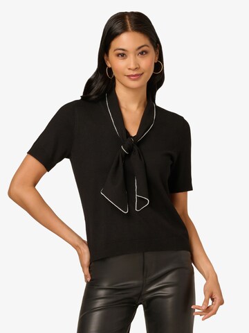 Adrianna Papell Blouse in Black: front