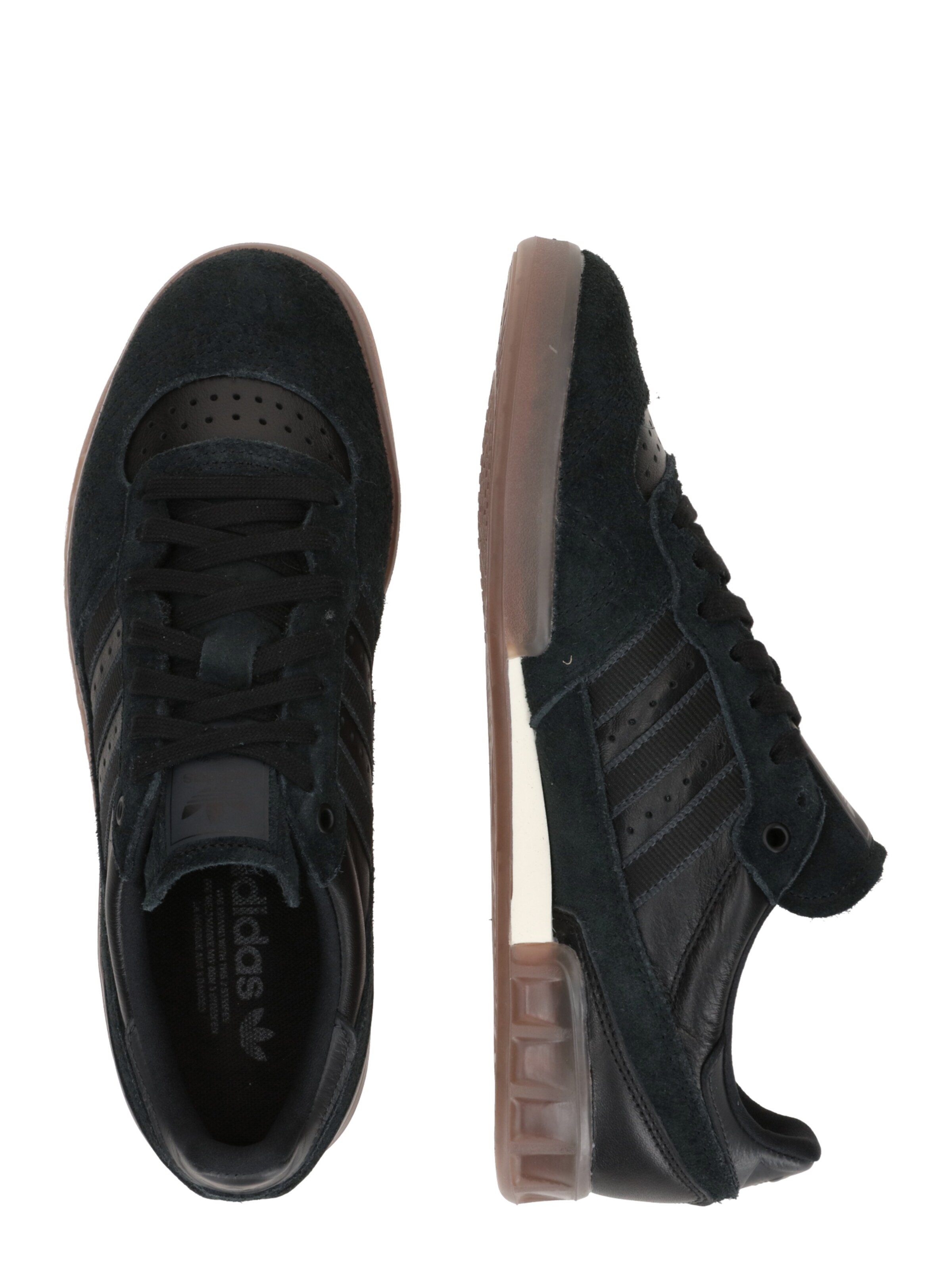 ADIDAS ORIGINALS Σνίκερ χαμηλό 'HANDBALL TOP RM' σε μαύρο
