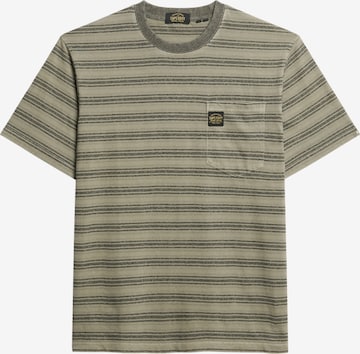 T-Shirt Superdry en gris : devant