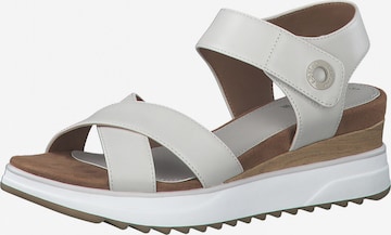 s.Oliver Sandals in White: front