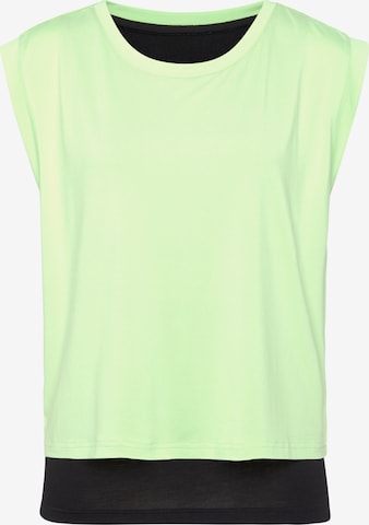 LASCANA ACTIVE Shirt in Grün: predná strana