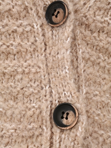 MAMALICIOUS Knit Cardigan 'IZMIR' in Beige