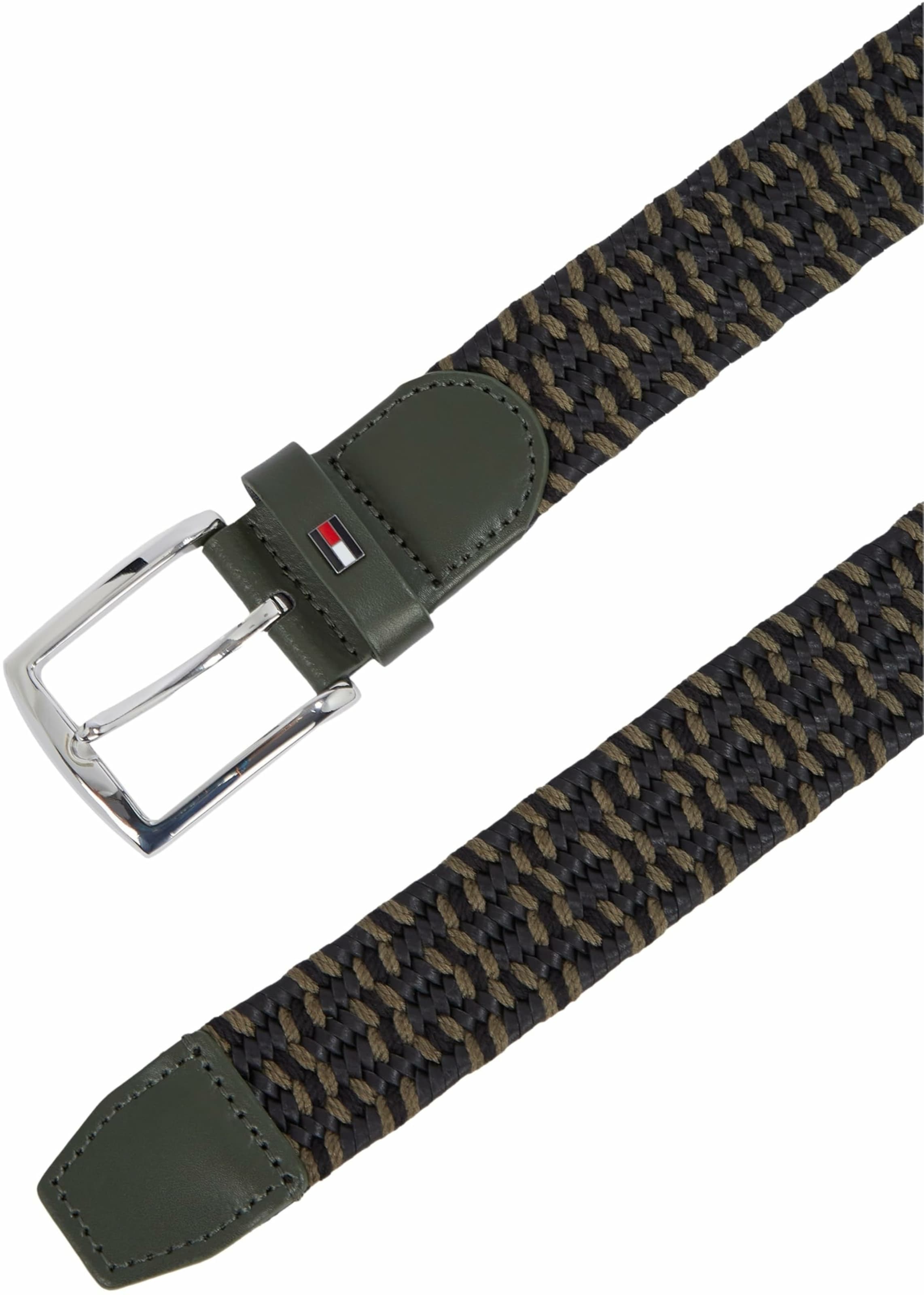 TOMMY HILFIGER Belt 'Denton' in Green