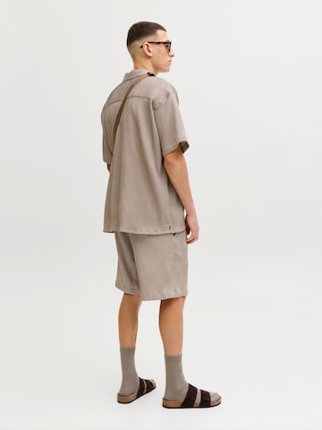 JACK & JONES Regular Housut 'JPSTJAIDEN HARRISON' värissä harmaa