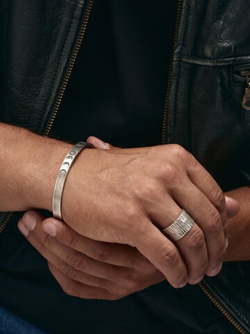 REYTEL Ring 'SKILL'‌‌‌‌‌ in Silber