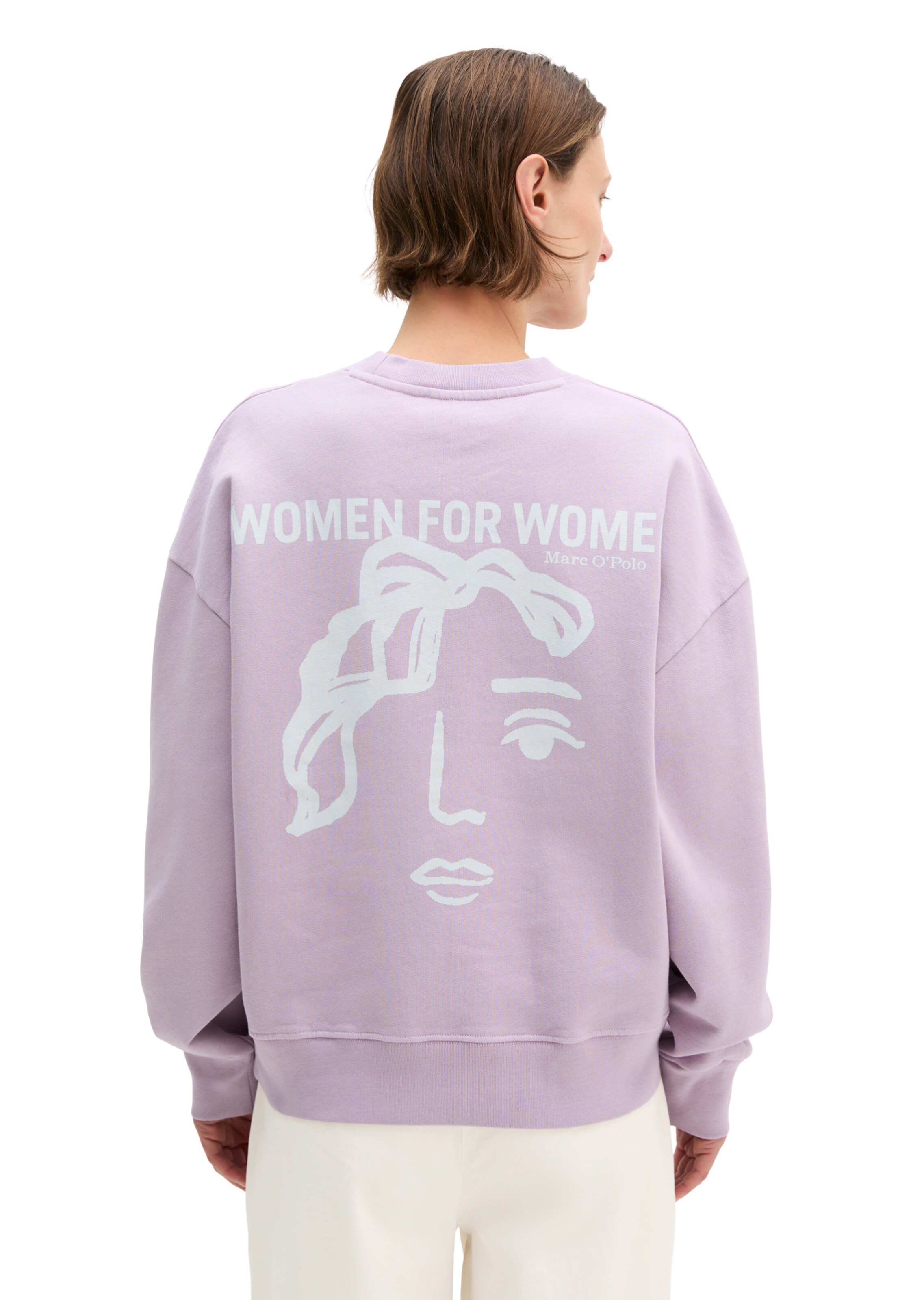 Marc O'Polo Sweatshirt in Lila