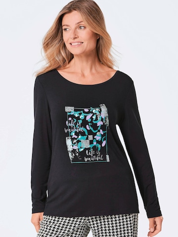 Goldner Shirt in Black: front